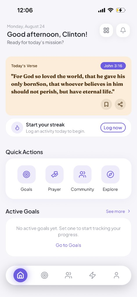 Sent home screen